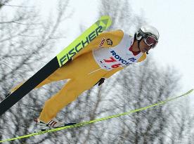 Funaki wins NHK Cup ski jumping